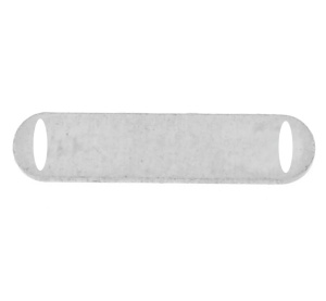 Plăcuță argint 925 gravată cu nume, 24 x 6 mm