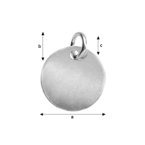 plata 925 A10,00 mm B4,25 mm C2,65 mm - Img 2