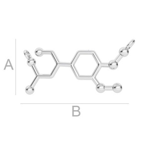 Adrenaline charm, 925 silver, 33 x 14 mm - Img 2