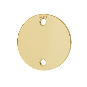 banut aur 8k 10 mm au 333 placat cu aur 18 k
