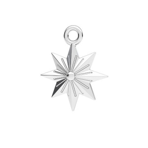 charm estrella plata de ley 925