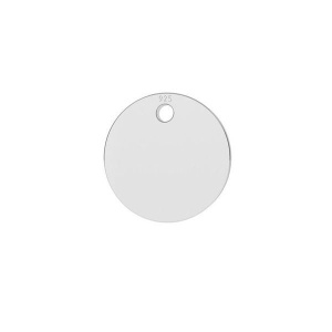 Colgante con banda, AG .925 10 mm