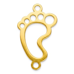 eslabón talpita de oro de 14 quilates