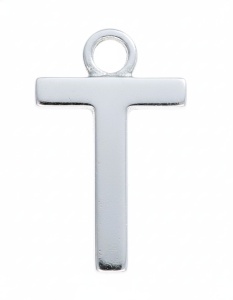 Letra , colgante plata 925 - Img 2