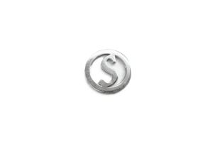 plata de ley 925 letra S