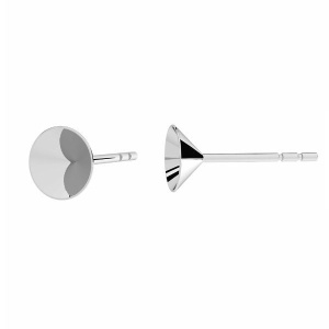 Silver 925 tortita for chaton maximum 6 mm