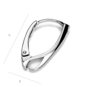 tortita,argint 925A19,00 mm B11,50 mm, - Img 2