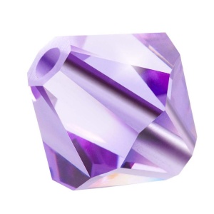 Bicónica Preciosa 6mm violeta