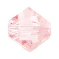 bicónico 5 mm Preciosa Rosa Claro