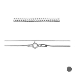 cadena de plata 925 rodiada 45 cm