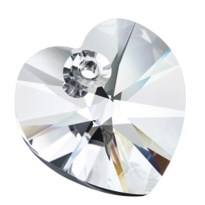colgante 10 mm precioso corazón Cristal