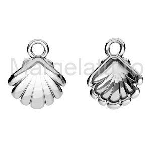 colgante de concha de plata 925
