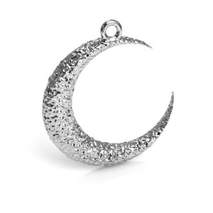 Colgante luna plata 925 22 mm