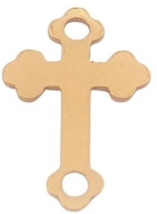 Cruz de oro de 14 quilates