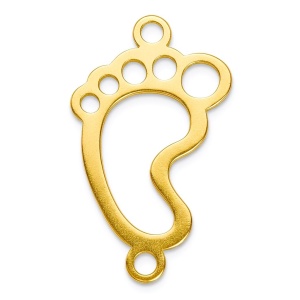 eslabón talpita de oro de 14 quilates  - Img 2