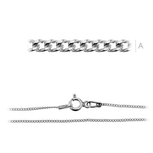 Lant,argint 925 rodiat grosime 1.06mm lungime 45 cm - Img 2