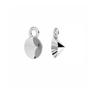 MAXIMA Chaton MAXIMA 6 mm plata de ley 6 mm