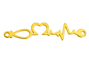 Pulsera de oro de 18 quilates chapada en oro de 14 quilates