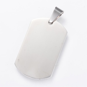 tablero del ejército de acero inoxidable 40x23.5x2mm, Agujero: 7x4mm