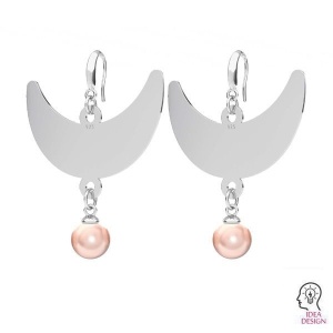 Colgante oval plata 925, 18 x 14 mm - Img 2