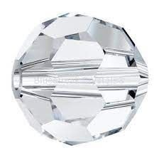 cristal precioso redondo 4mm cristal