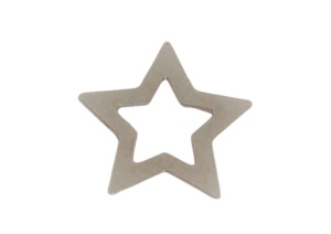 eslabón estrella plata 925