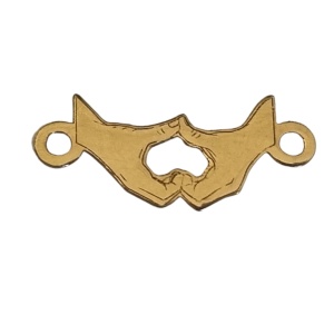 Manecillas de oro de 18 quilates chapadas en oro de 14 quilates