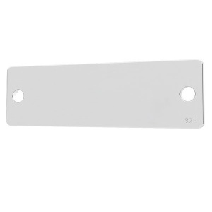 Tablita argint 925 - 23 x 7 mm  - Img 1