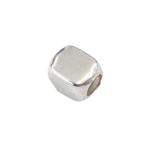Bisel de plata de ley 925 de 4 mm