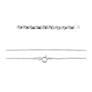 Cadena de plata 925 de 50 cm