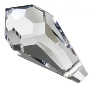 colgante gota preciosa 7,5 x 15 mm cristal ab