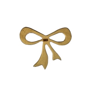 Lazo de oro de 14 quilates chapado en oro de 18 quilates