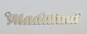 Name plate Mădălina, 925 sterling silver