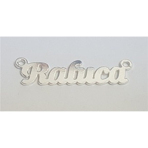 Name plate Raluca, 925 sterling silver - Img 2