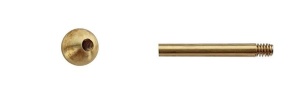 panqueque de oro de 14 quilates con filete