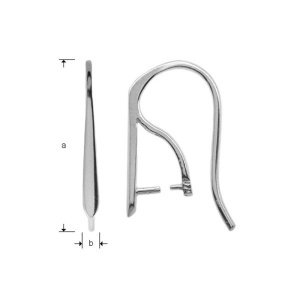 tortita argint, 21 mm argint .925 / buc - Img 2