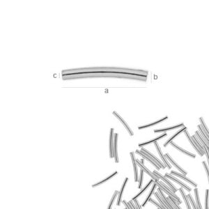 tub,argint .925 10 mm cod ag015 - Img 1