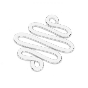 925 silver connector, 22.7 x 19.1 mm