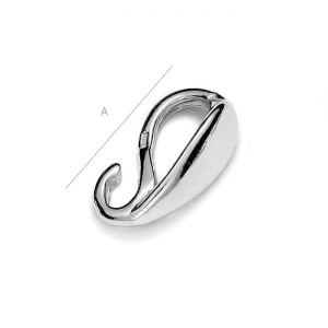 Agatatoare ,pandant 11 mm argint 925 marcat - Img 1