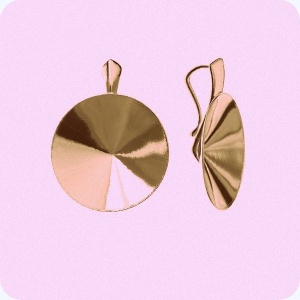 Agatatoare ,pandant argint 925 aurita 18k ptr swarovski 1122 18 mm - Img 1