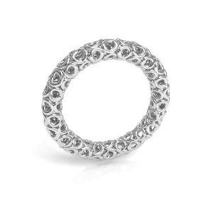 Aro de plata 925 de 16,2 mm