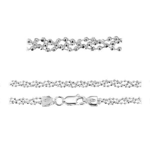 cadena de plata 925, 50 cm