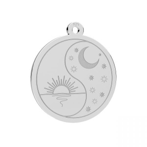 Colgante de plata 925 15 x17