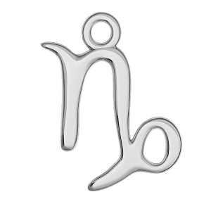 Colgante zodiaco Capricornio plata 925