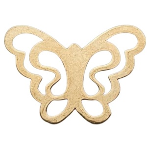 Mariposa de oro de 14 quilates