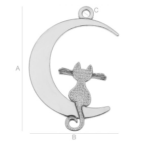 Pandant argint 925, 22 x 14,9 mm