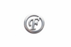 plata de ley 925 letra F