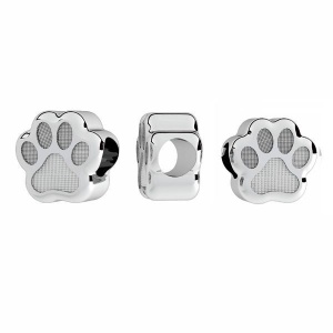 Amuleto pata de perro plata 925