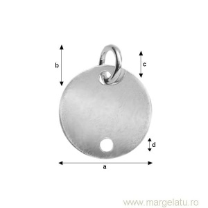 banut argint 925 10 mm - Img 1