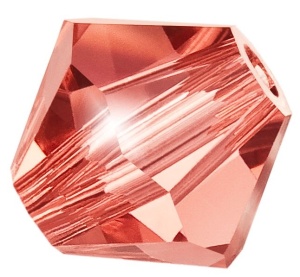 Bicónica Preciosa 4mm Padparadscha